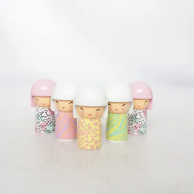 Kokeshi (Pink, Flerfarvet) fra Skincity