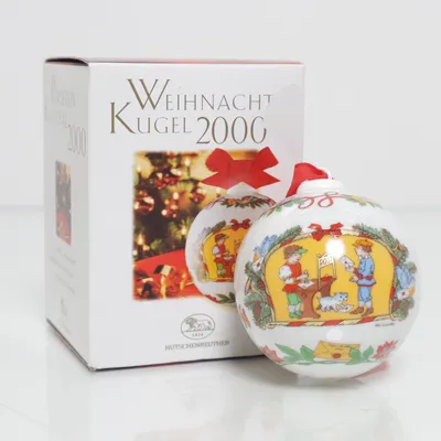 Christmas ornament (White, Multicolored) from Hutschenreuther
