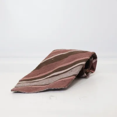 Cravate (Marron, Rose) de Trevira Polyester
