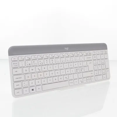 Keyboard (White, Gray) from Logi