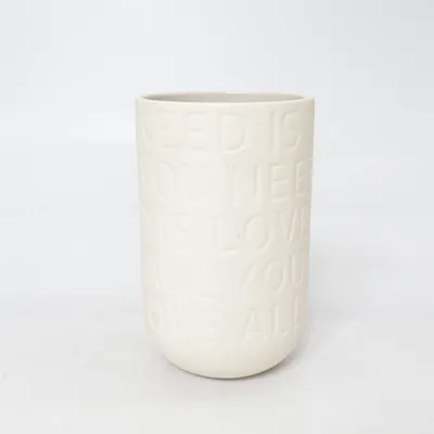 Vase (Beige) fra Kähler