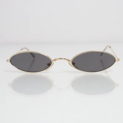 Solglasögon (Svart, Guldfärgad)