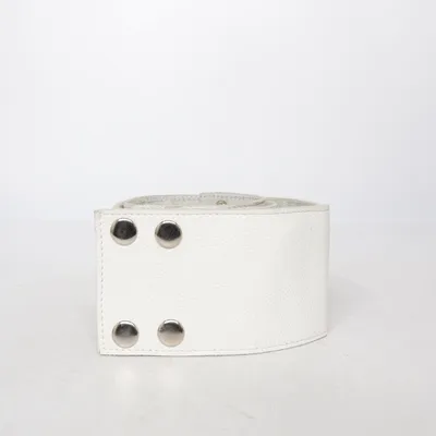 Waist belt (White) from Friis & Company Leather