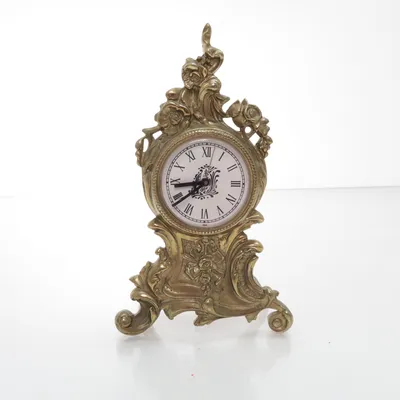 Table clock (Gold) Brass