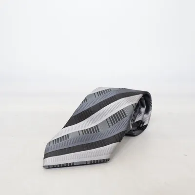 Tie (Gray, Black) from Jack Ashore Polyester