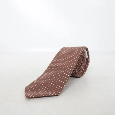 Tie (Brown) from Luis Trenker Cotton