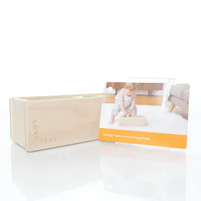 Aktivitetsleksak (Grön, Blå, Beige) från Lovevery