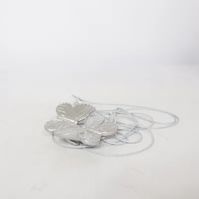 Gardinomtag (Silverfärgad)