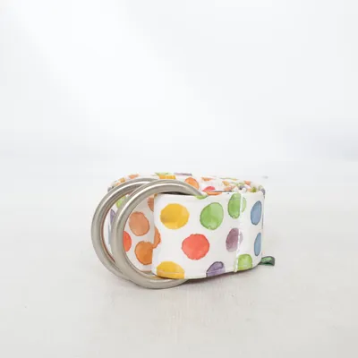 Belt (White, Multicolored) from Lucky