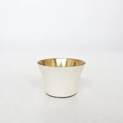 Candle holder (Gold, White) from Skultuna