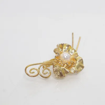 Broche (Vintage, 90s) Ukendt metal