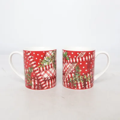 Mugg (Röd, Vit, Grön) från Hutschenreuther