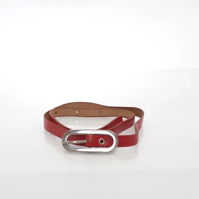 Bälte (Röd, Brun) från Vintage