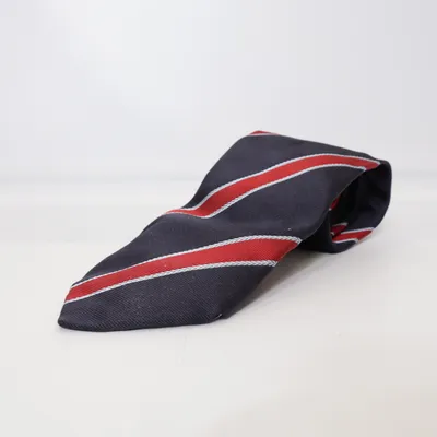 Cravate (Bleu, Rouge) de Santi Soie