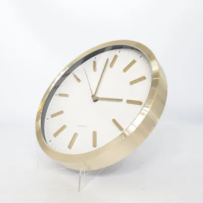 Horloge murale (Or, Blanc)