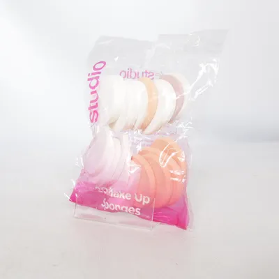 Éponge à maquillage (Blanc, Rose, Multicolore) de Style Studio