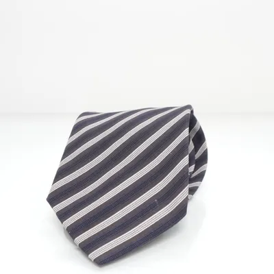 Tie (Gray, Blue, Multicolored) from Giorgio Armani Silk