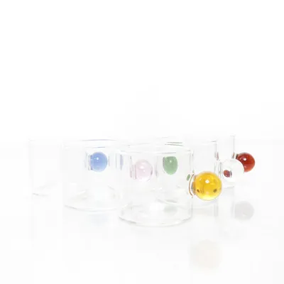 Kopp (Transparent, Flerfärgad)