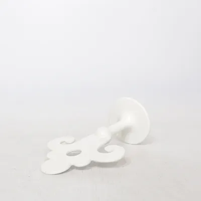 Embouts de tringle à rideaux (Blanc)