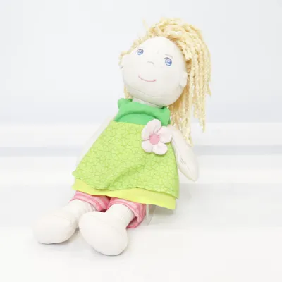 Doll (Green, Pink, White) from Haba