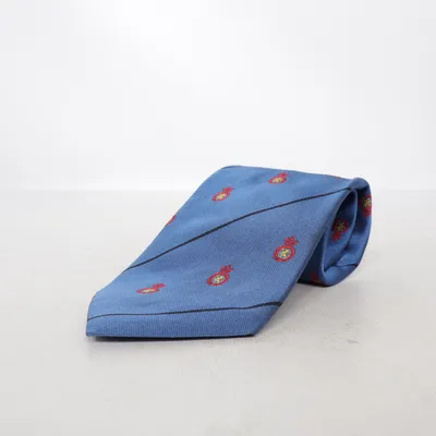 Tie (Blue, Red, Yellow) from Hemley Silk