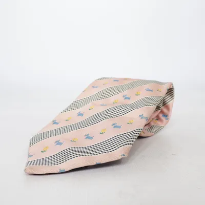 Tie (Pink, Multicolored) from Daniel Hechter Silk