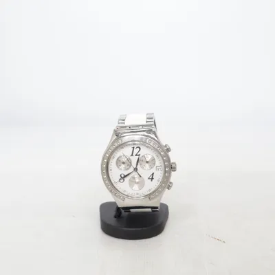 Armbåndsur (Sølv, Hvid) fra Swatch Irony