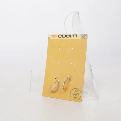Boucles d'oreilles (Argent) de Ebelin Métal inconnu