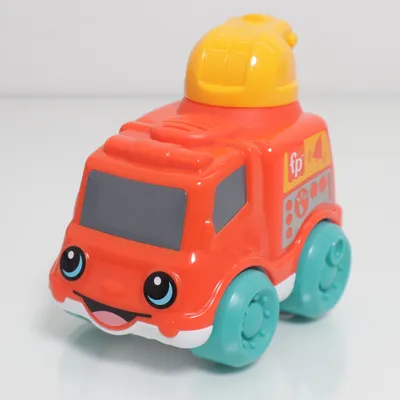 Leksaksbil (Röd, Gul, Grön) från Fisher Price