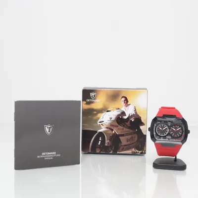 Wristwatch (Red) from Detomaso