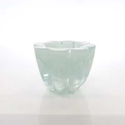 Vase (Blå, Hvid) fra Ecoglass