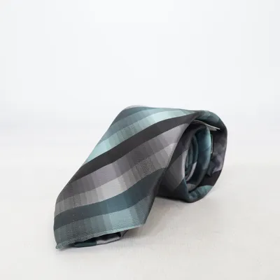 Tie (Blue, Gray, Black) from Duke of Dunkan Polyester