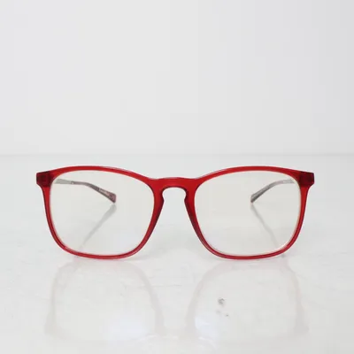 Glasögon (Röd, Silverfärgad) från LensWay