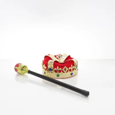 Kostuum accessoires (Rood, Goud, Zwart)