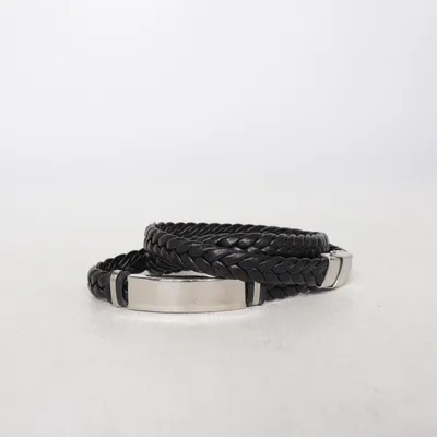 Bracelet (Noir) Acier inoxydable