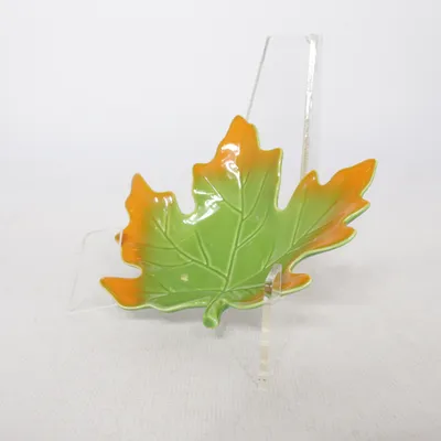 Assiett (Grön, Orange) från PartyLite