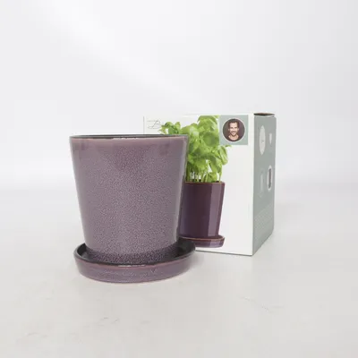 Blomsterkrukke (Lilla) fra Bitz