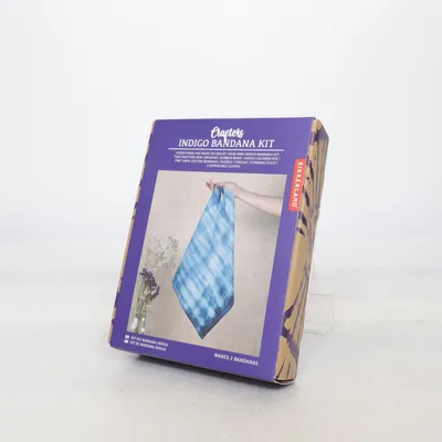 Kreasæt (Indigo Bandana Kit) fra Kikkerland