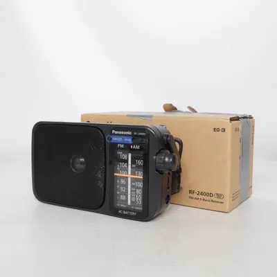 Radio (Sort) fra Panasonic