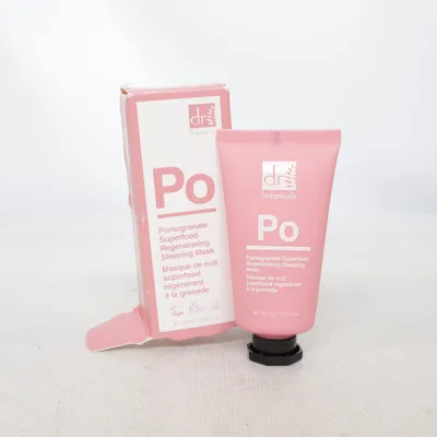 Face mask (Pomegranate Superfood Regenerating Sleeping Mask) from Dr. Botanicals