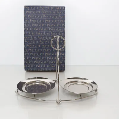 Ljusfat (Silverfärgad) från PartyLite