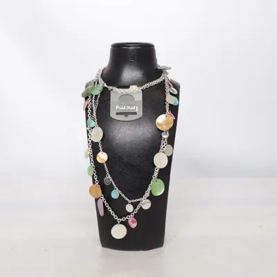 Necklace (Silver, Multicolored) from I.Me.My Unknown metal