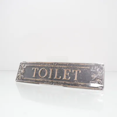 Sign (Gray, Gold)