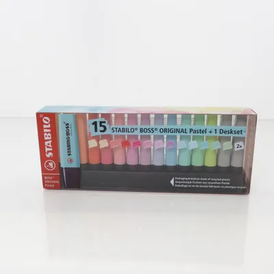 Tusch (BOSS ORIGINAL Pastel) fra Stabilo