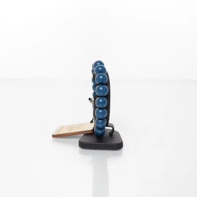 Armband (Blå) från Wood Fellas Okänd metall