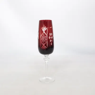 Champagne glas (Rød)