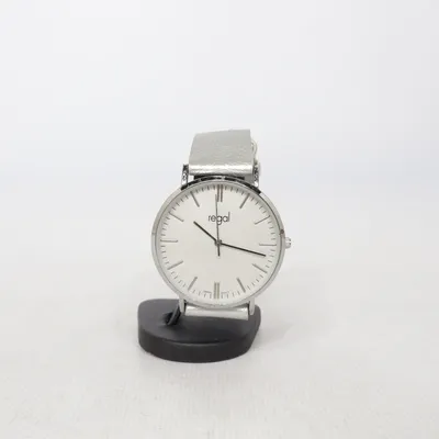 Wristwatch (Silver, White) from Regal