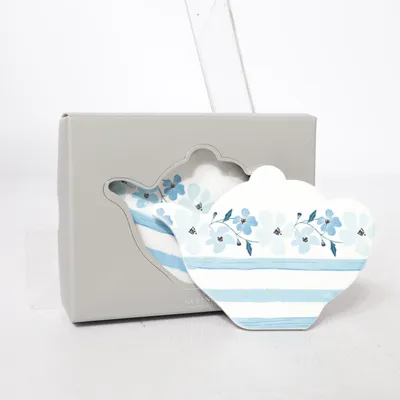 Kylskåpsmagnet (Blå, Vit) från Greengate