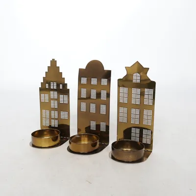 Teelichthalter (Gold) von Pol's Potten