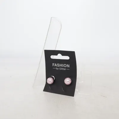 Øreringe (Pink) fra Fashion by Glitter Ukendt metal